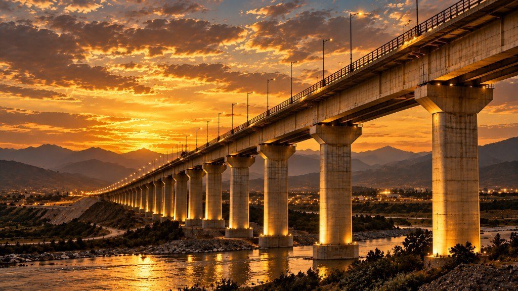 Puente de infraestructura vial